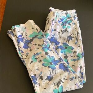 NYDJ Floral Print Jeans